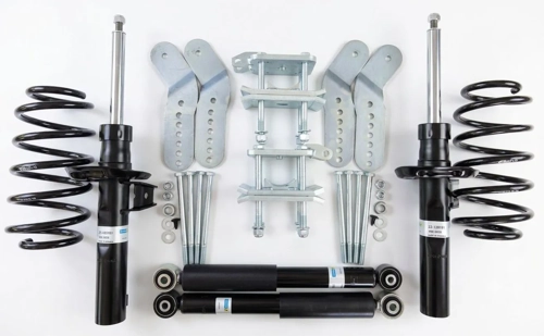 Caddy Mk3/4 2K -45mm Eibach Lowering Springs, Adj Shackle & Bilstein Shocks Kit
